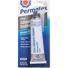 Permatex 80050 Clear Rtv Silicone Adhesive Sealant  3 Oz