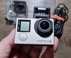 Gopro Hero 4 Silver Edition 4k Action Camera   Lcd Touch Screen   Accessories