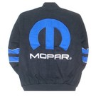  Dodge Mopar Embroidered Cotton Jacket Black Jh Design New