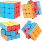 Qiyi Speed Cube Smooth Magic Puzzle Twist Gift Toy 3x3x3 Stickerless Cube
