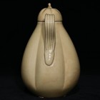 8 chinese Vintage Antique Song Dynasty Yue Kiln Melon Edged Pot