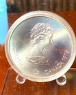 1976 Canada  5 Montreal Olympics Boxing  5 925 Silver Coin In Capsule Mint