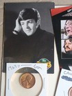 Collectible Junk Drawer Lot Jfk  Silver Spoon the Beatles   more
