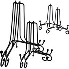 Metal Plate Display Stand Easel Set Art Frames Pictures Certificates Decor New