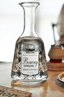 French  boucry Quinquina  Glass Water Carafe