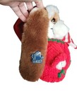 Vintage Plush 1988 Applause Floppy Ear Puppy Dog Christmas Stuffed Animal Toy