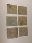 Vintage Stamps King Alexander Serbia Croatia And Slovenia 1921 Lot Of 6