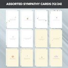 24 Pack Sympathy Cards With Envelopes Set To Support Friends And Family 4x6 Inch