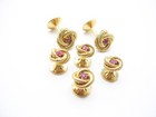 Vintage Cuff Links Tuxedo Studs Set Love Knot Men s Wedding Accessory
