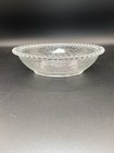 Vintage Clear Indiana Glass Hen On A Nest  7  Bottom Only Replacement