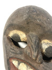 Original Antique Iroquois Native Indian Wooden False Face Mask  Late 19th Cent 