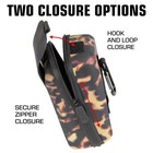 Usa Gear Hard Shell Glasses Case - Rugged Hard Case W  Belt Loop -tortoise Shell