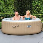77  X 28  Purespa Bubble Massage  4 Person Inflatable Spa Set With Insulated
