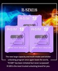 2023 R-sim18 Nano Unlock Rsim Card For Iphone 14 13 12 11 Pro Max Xr X 7 Ios16