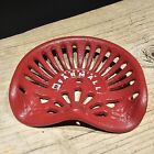 Antique Vintage Style Cast Iron Farmall Miniature Tractor Seat Salesman Sample
