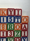 Lot Of 48 Vintage Blocks Melissa Doug Wooden Childrens Alphabet Abc Numbers Read