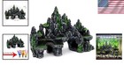 Fish Tank Decoration Plastic Mountain View 13 7  Artistic Ornament Aquarium