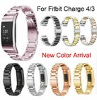 For Fitbit Charge 4 3 3se Wrist Bracelet Watch Band Stainless Steel Metal Strap
