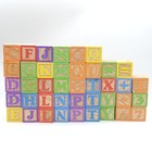 Garanimals Abc Wooden Blocks Baby Toddler Education Toy Letters Numbers 41 Count
