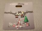 Disney Parks Mickey   Minnie Mouse Christmas My Happy Holiday Bracelet 
