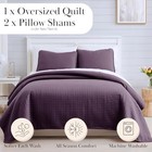  Twin Xl Comforter Quilt Set  Dorm Bedding Twin   Twin Xl 18 - Purple