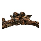 Antique Vintage Architectural Salvage Iron Cherub Frame