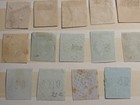 Greece Large Head Hermes 14 Stamps  1862-67  various Shades  Vf Condition