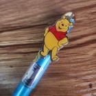Vintage Disney Winnie The Pooh Licensed  Rollerball Pen     Hologram Logo  Blue