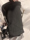 Adidas Diablo Small Duffel Bag Black Gym Travel Sports Adjustable Shoulder Strap