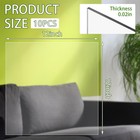 Tkonline Clear Acrylic Sheets 12  X 12  10-pack For Crafting Projects