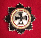 German Military Medal - German Cross In Gold - 1957 Brd Pattern - Replica