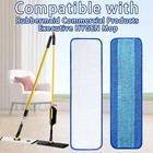 6 Pack Microfiber Mop Pads   1 Pcs Laundry Bags For Rubbermaid Commercial New