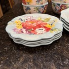 The Pioneer Woman Sweet Romance Blossom 12-piece Dinnerware Set Used Once