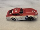 Tyco Pro Datsun 240z  Ho Slot Car  3 Red white Runs On Afx aurora Track