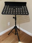 Pyle Pro Pms1 Music Stand Adjustable Height Sheet Music Tablet Holder Tripod Euc