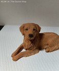 Vintage Sandicast Golden Retriever Dog Sculpture Figurine Sandra Brue