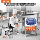 Vevor Commercial Electric Meat Grinder 22lb min 2200w Industrial Cabinet Grinder