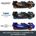 Hot Wheels Formula 1 Sprint Race Circuit Track Set W 3 F1 Diecast Cars New