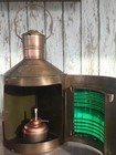 Port   Starboard Lanterns  Nautical Oil Lamps  Antique Brass Finish  Ship Lights