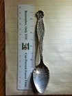 Sterling Silver Souvenir Spoon  1893 Columbian Expo Whiting Mfg Co Columbus Fair