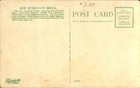 Vintage Postcard Pacific Highway Bridge Spanning Columbia River Portland Or