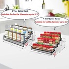 Holder  Kitchen Cabinet Countertop with Protection Railing  Metal