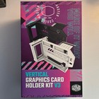 Coolermaster White Bundle Vertical Mount  pcie Gen 4    Sickleflow 120 Argb Fans