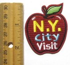 Boy Girl Scout Guide N y  New York City Visit Fun Patch Red Apple Thinking Day