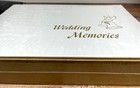 Wedding White Leather Album  Wedding Page  Guest Page  Gift Pages Scrapbook Page