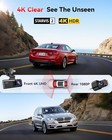 Redtiger F7np 128gb Card Front And Rear 4k Dash Cam With Hardware Kit Wifi 6