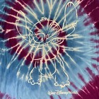Walt Disney World Men s Lilo Stitch Graphic T-shirt Blue purple Tie Dye     Medium