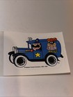 Vintage 1985 Ralston Purina Cookie Crisp Officer Crumb Stickers 