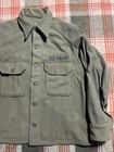 Vintage Usgi Medium Korean War Cold Weather Wool Field Shirt 