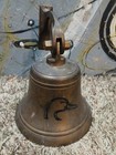 Vintage Wall Mount Solid Brass Nautical Ship Bell Sailor Bird Duck Clapper Navy
